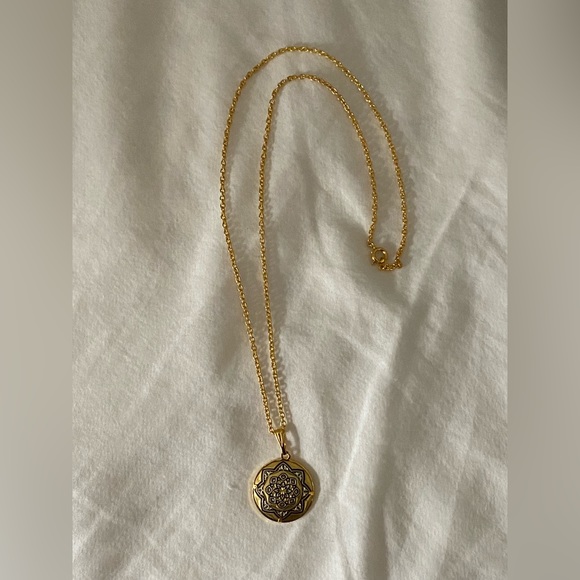 Anthropologie Jewelry - Damascene necklace | Toledo Gold | handcrafted in Toledo Spain